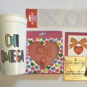 Chi Omega Sorority Gift Set